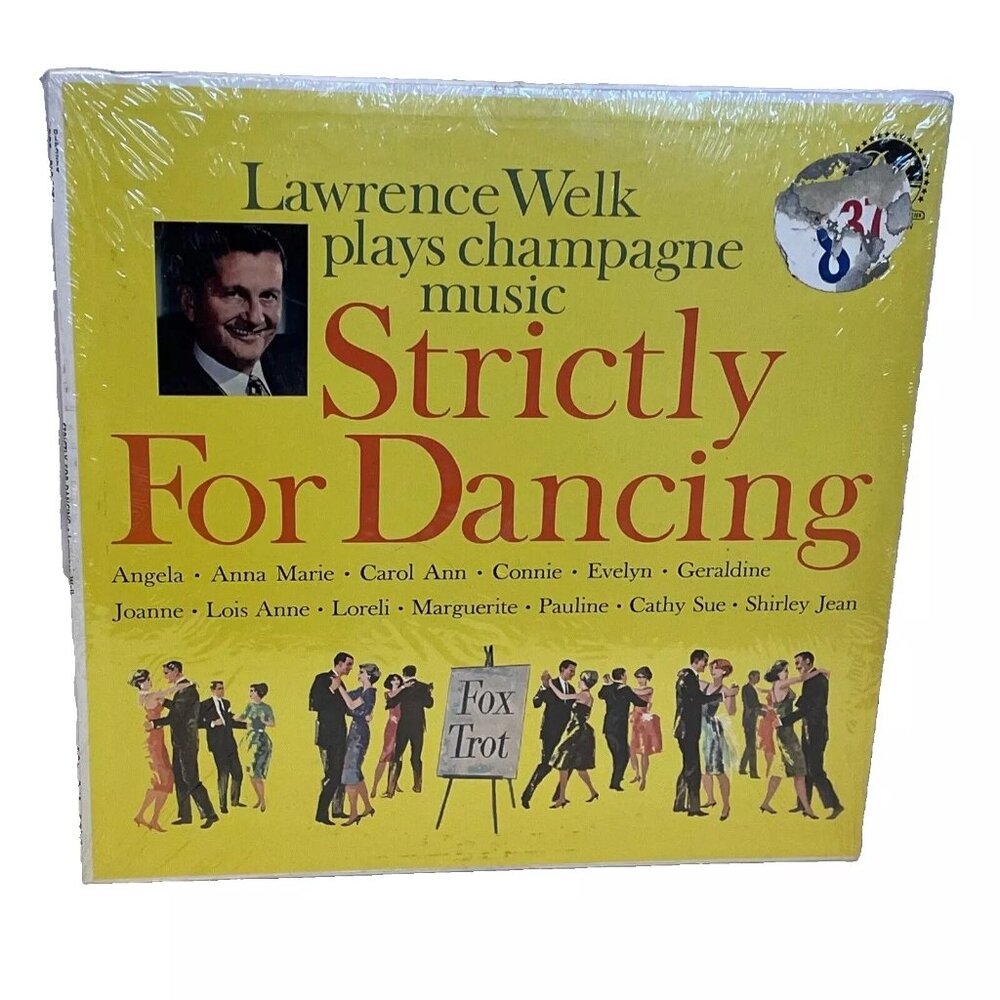 Lawrence Welk Strictly For Dancing (Vinyl, 1960) Dot Records DLP 3274 VG+ LP